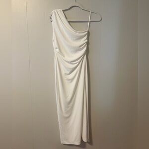 Zara Open Shoulder Midi Dress